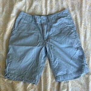 Old Navy Blue Flat Front Shorts